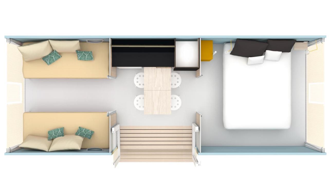 Camping Bois De St Hilaire Chalandray 외부 사진