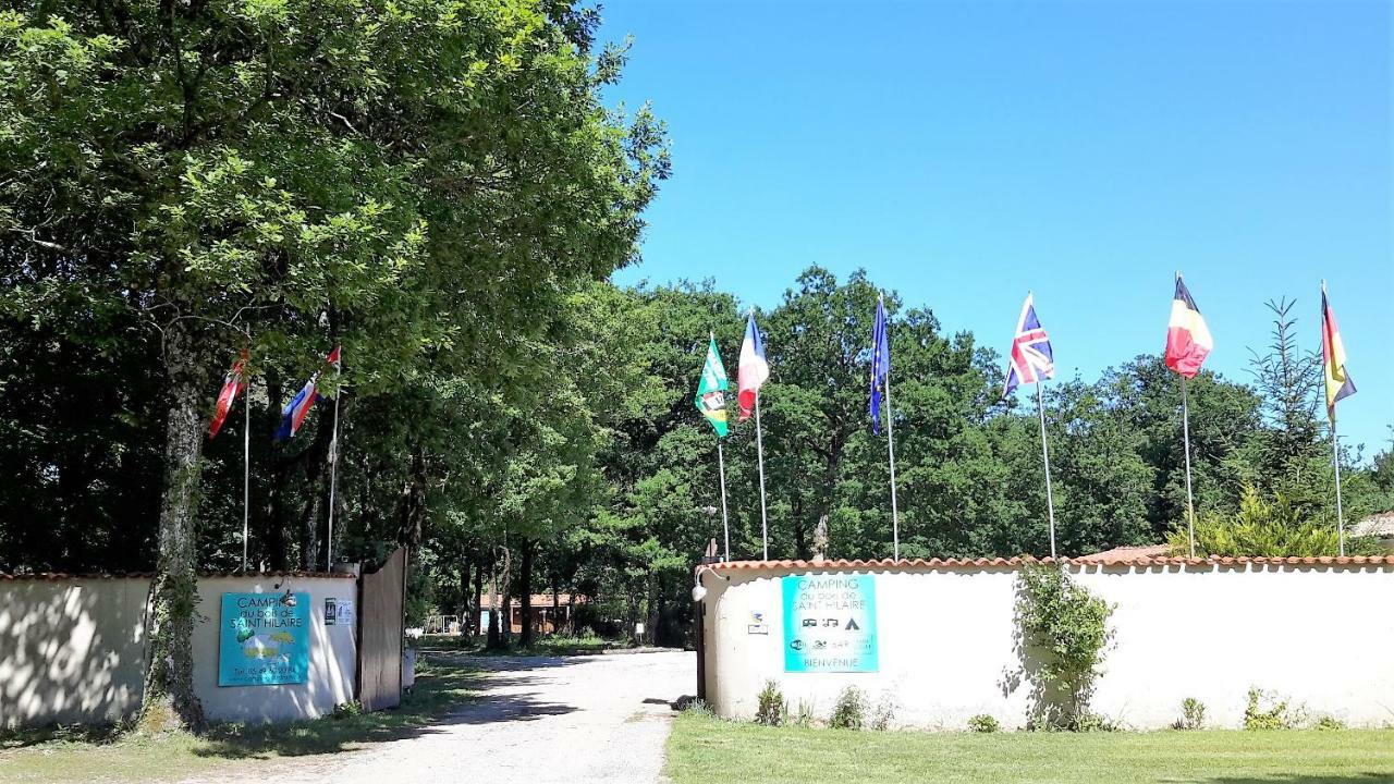 Camping Bois De St Hilaire Chalandray 외부 사진