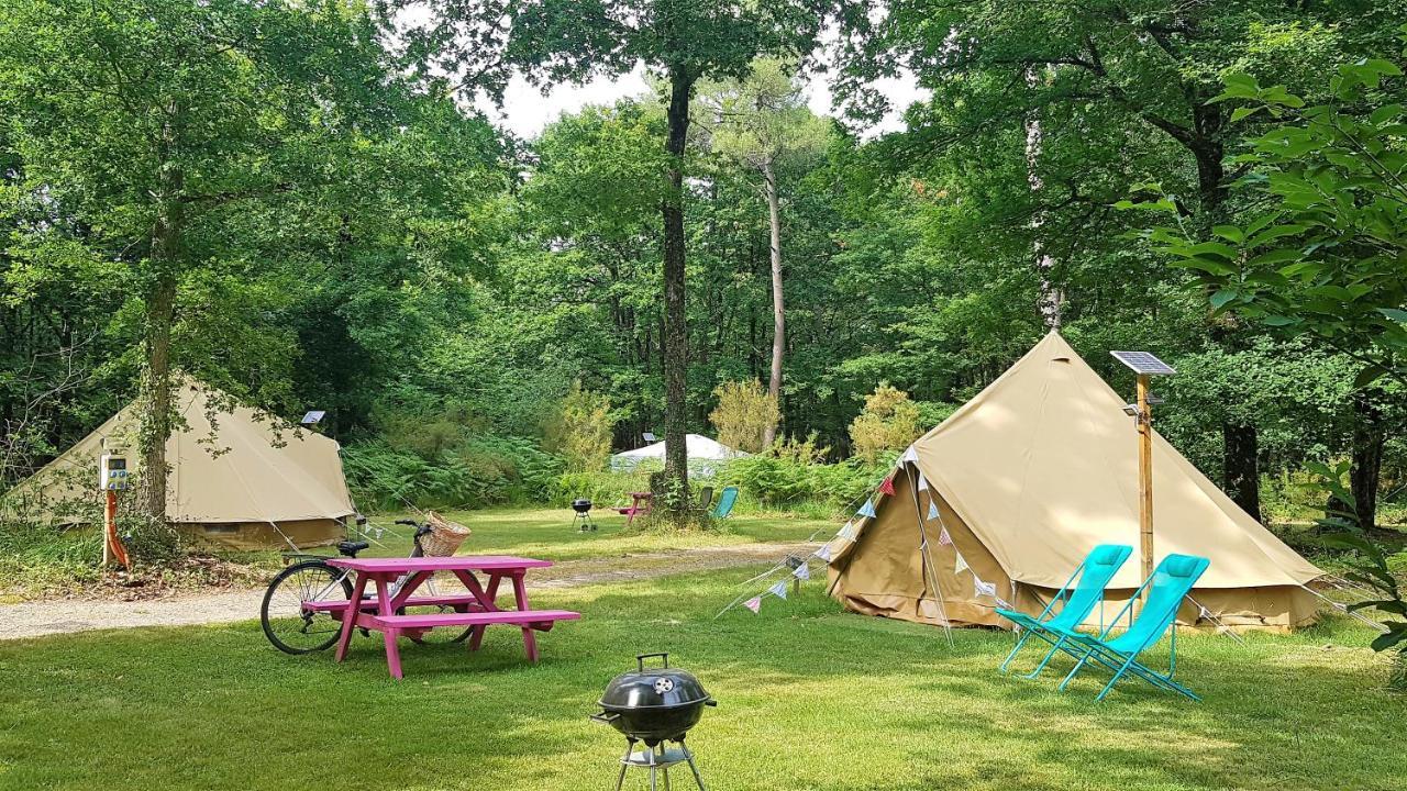Camping Bois De St Hilaire Chalandray 외부 사진
